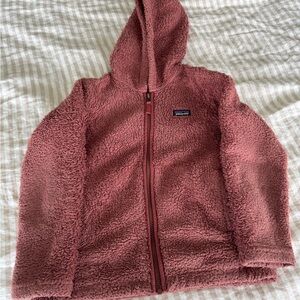 Patagonia Pink Fleece Hoodie